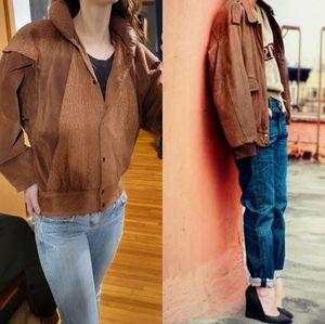 Vintage Suede Leather Avanti Jacket